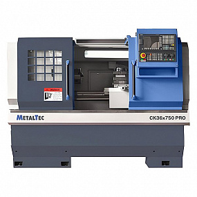 MetalTec CK 36x750 Pro Siemens808DA/5,5 кВт/6-ти поз. револьверная головка